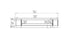 Ecosmart Fire Flex 140RC.BX2 Right Corner Fireplace Insert - Black Finish / Stainless Steel Burner - ESF.FX.140RC.BX2